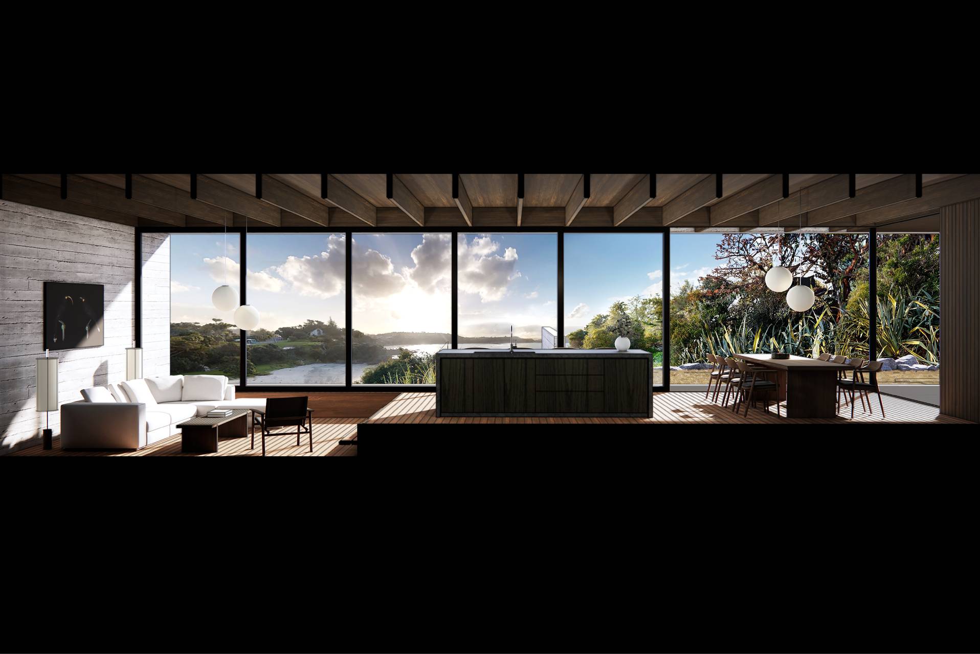 Little Oneroa House by Herbst Architects