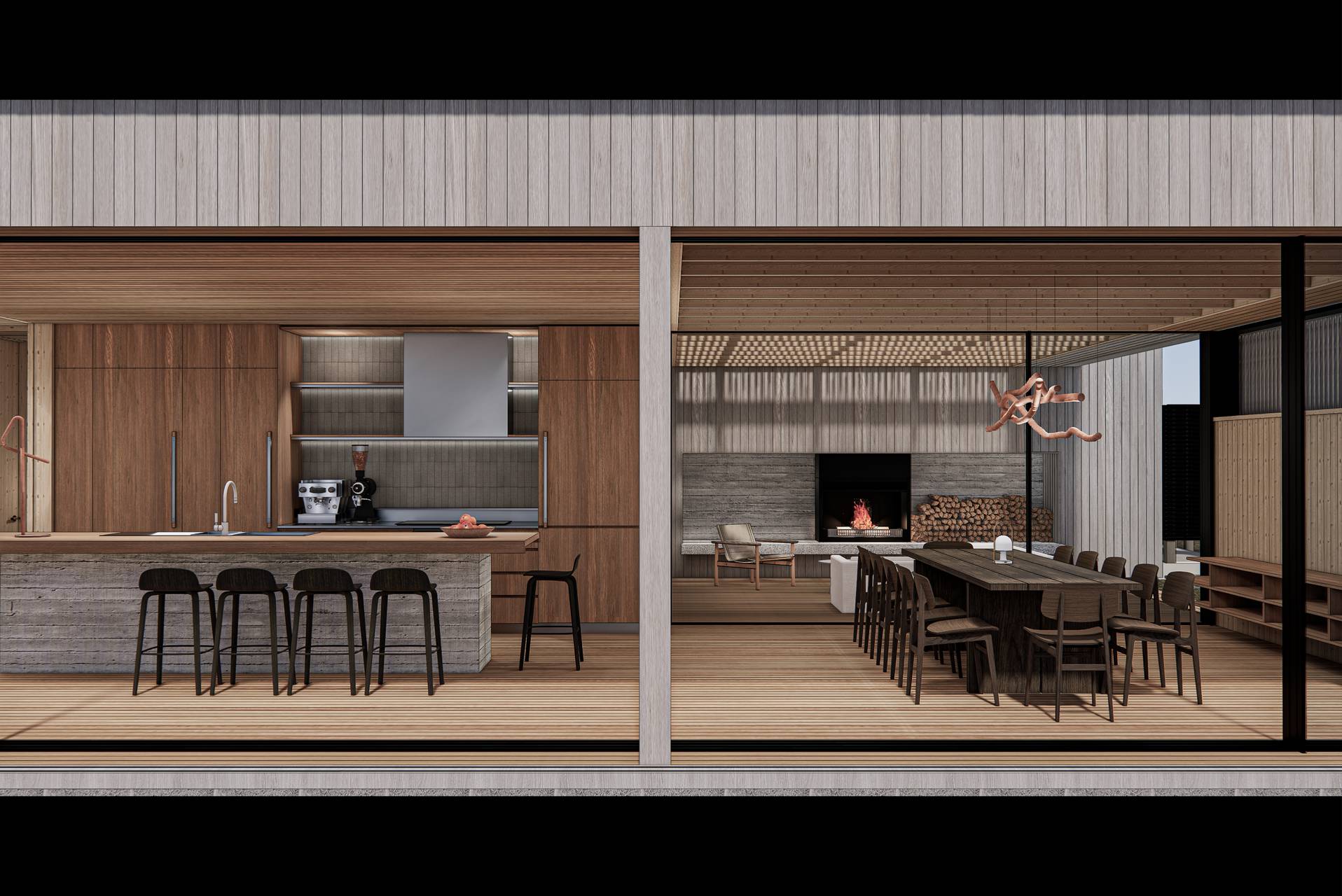 Skippers Road Bach by Herbst Architects