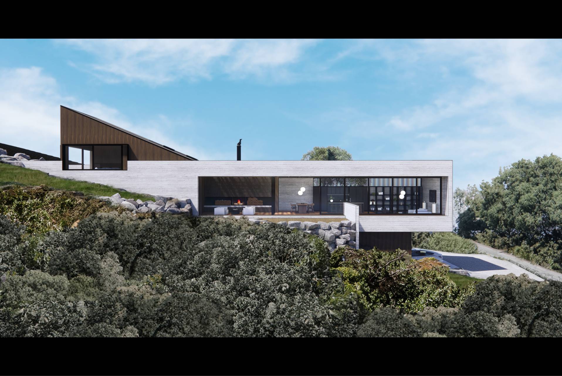 Little Oneroa House by Herbst Architects