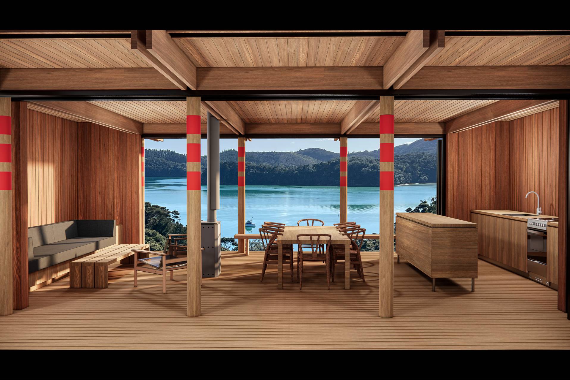 Stage Post  by Herbst Architects