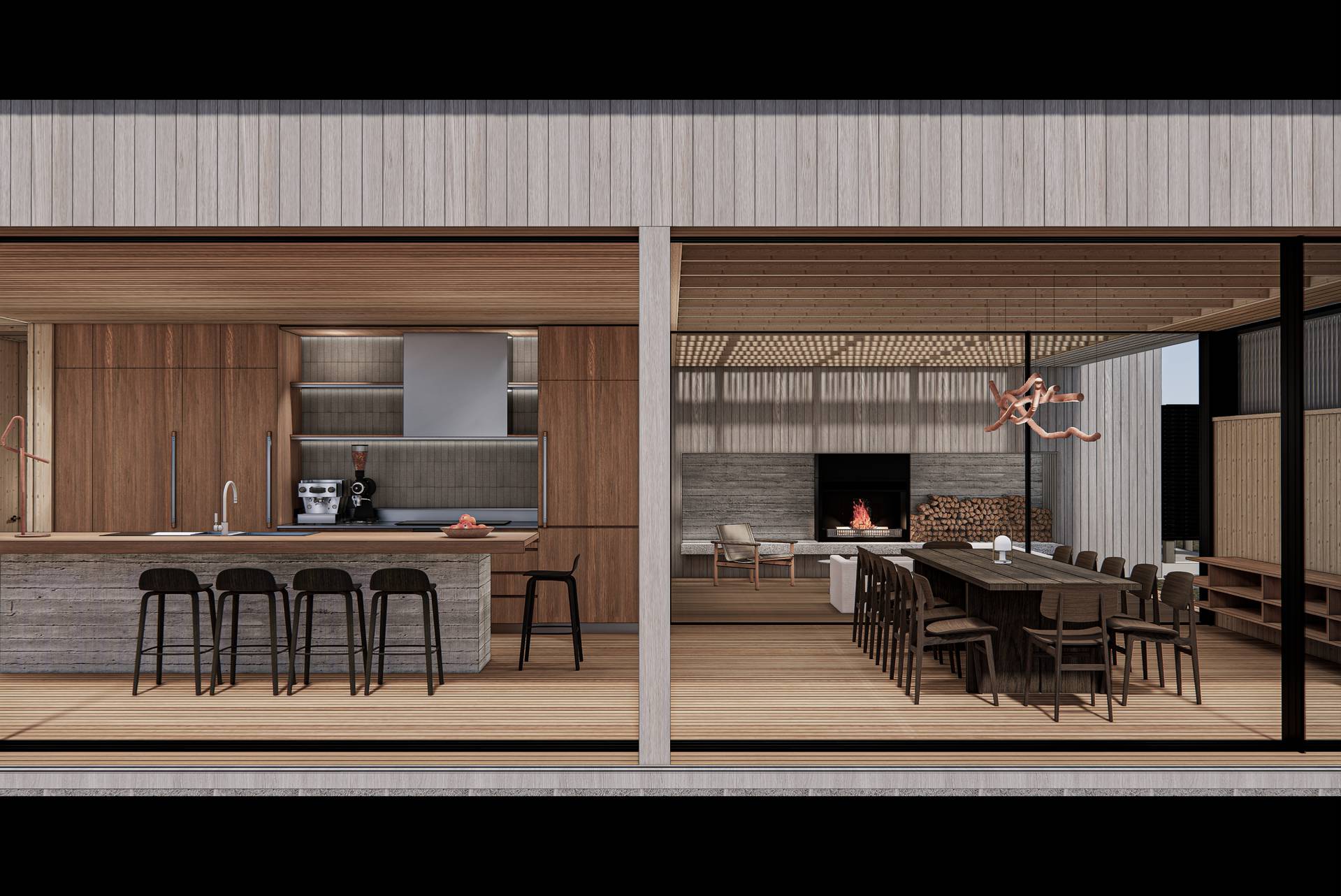 Skippers Road Bach by Herbst Architects